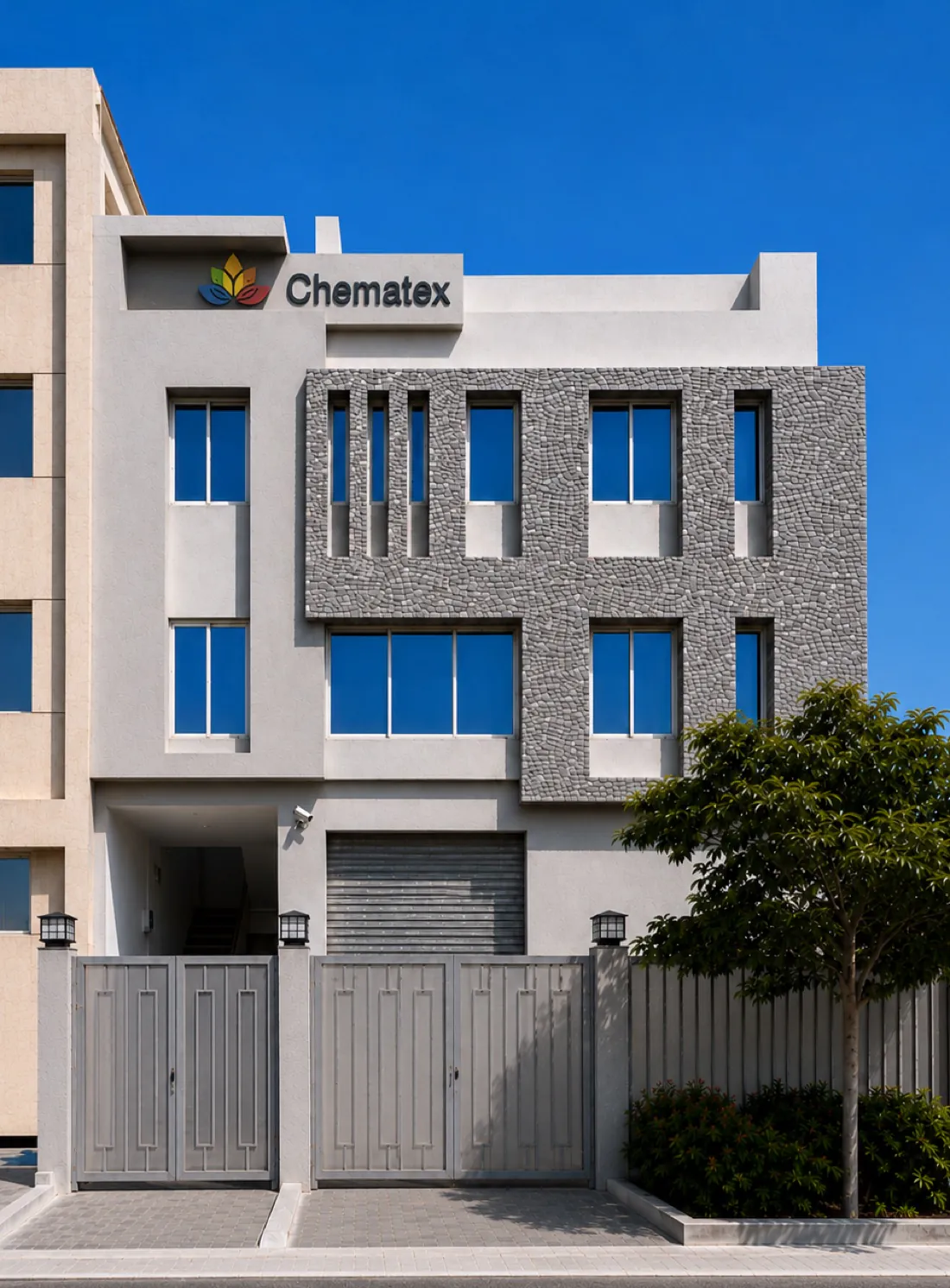 The Chematex building in the Industrial Area of New Cairo 3